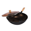 康巴赫中华老铁锅炒锅无涂层不粘锅无油烟平底铁锅家用32cm 商品缩略图0