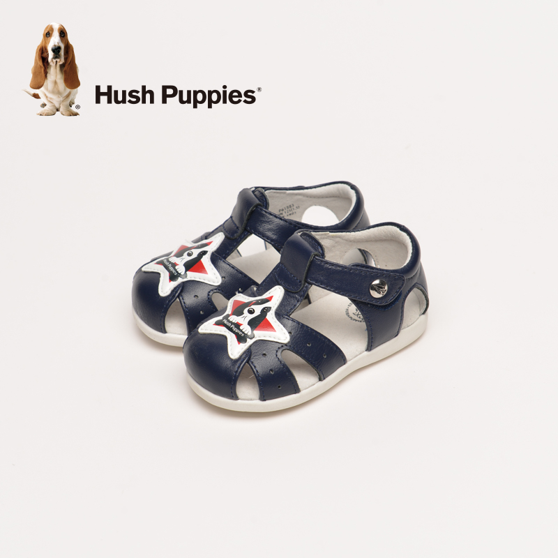 hush puppies 暇步士童鞋夏季婴儿时装凉鞋皮凉鞋