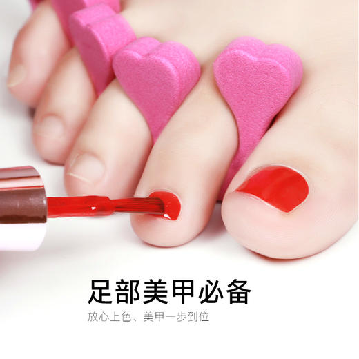 魅思海棉分趾器隔趾器 颜色随机一对 商品图4
