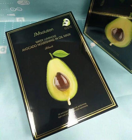 JM solution韩国水滋养牛油果营养精油面膜挤压式（542297） 商品图0
