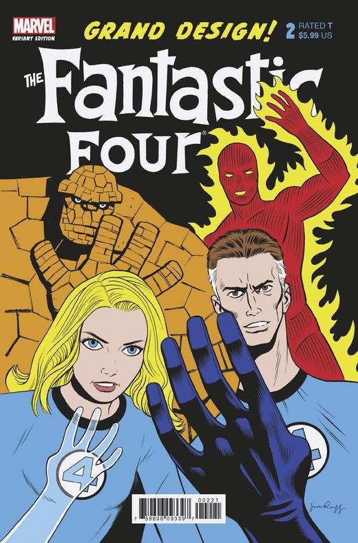 神奇四侠 宏图 支线 Fantastic Four Grand Design（2019）变体 商品图0