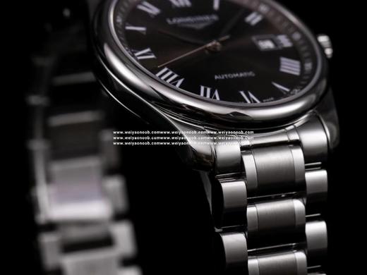 V9浪qin名匠三针新款40mm三字位日历款（L2.793.4.71.6） 副本，购入原装一比一开模，壳型做工无破绽无暇，机芯相似度98%，男士腕表，精钢表带，自动机械机芯，透底。 商品图4