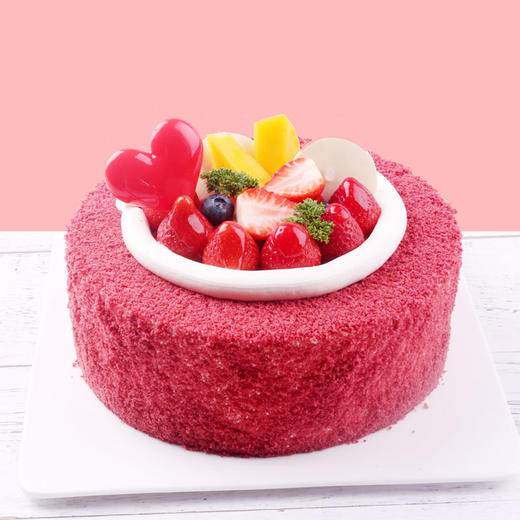 【女神节专款】甜蜜宠爱 2磅蛋糕  3月7日-8日发货 免费送货上门 商品图0