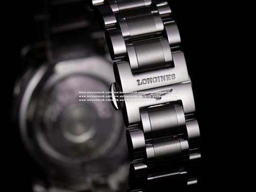 V9浪qin名匠三针新款40mm三字位日历款（L2.793.4.71.6） 副本，购入原装一比一开模，壳型做工无破绽无暇，机芯相似度98%，男士腕表，精钢表带，自动机械机芯，透底。 商品图7