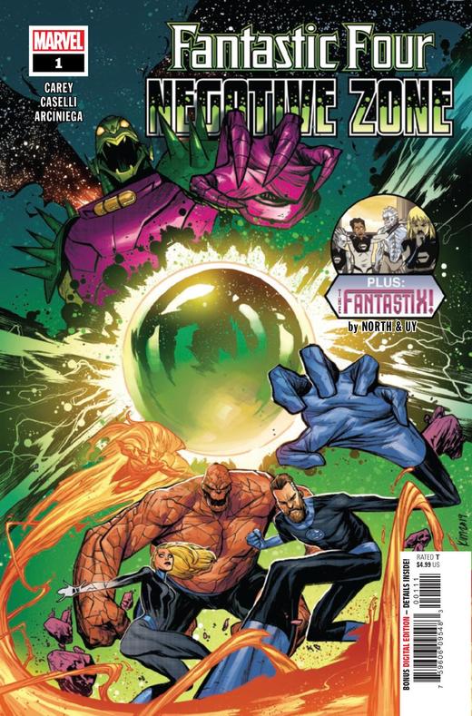 神奇四侠 负区（2020）特刊 Fantastic Four Negative Zone（2020）普封 商品图0