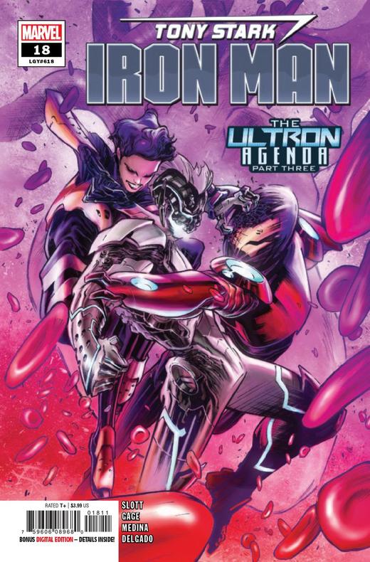 钢铁侠 主刊 Tony Stark Iron Man v1（2018）普封 商品图1