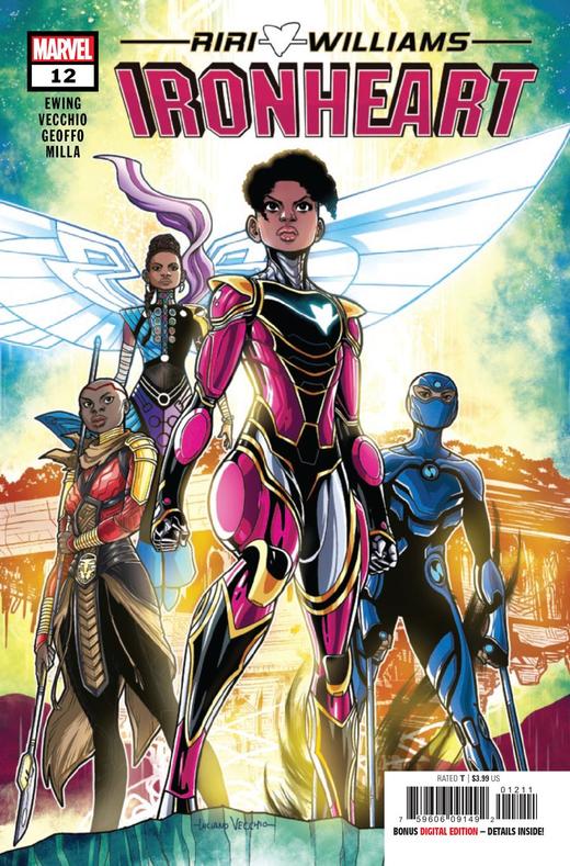钢铁侠 铁心 主刊 Ironheart v1（2018）普封 商品图0