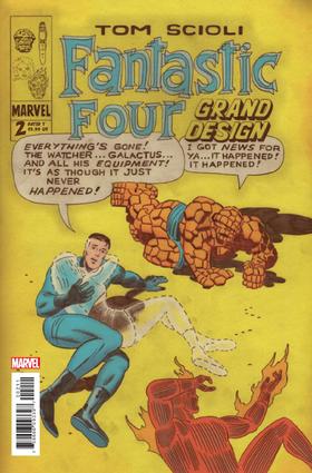 神奇四侠 宏图 支线 Fantastic Four Grand Design（2019）普封 