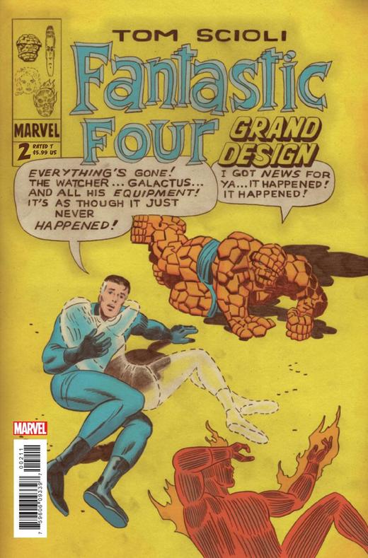 神奇四侠 宏图 支线 Fantastic Four Grand Design（2019）普封  商品图0
