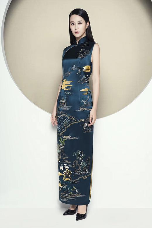 蔓楼兰/LOMELL 御景芳华旗袍MD1417115 商品图1