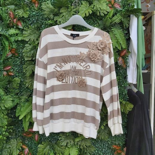 女条纹上衣533 商品图0