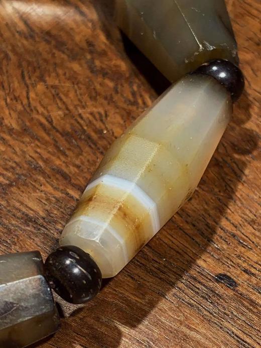 缠丝玛瑙橄榄形角珠手链， 顺丰包邮 商品图9