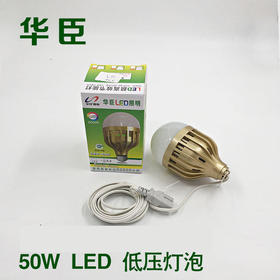 华臣 50W LED 直流低压球泡 5米