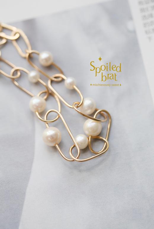 spoiledbrat jewelry人鱼之泪颈链 商品图3