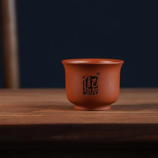 八马信记号|茶具 信记号朱泥紫砂杯 CBZ020 商品图3