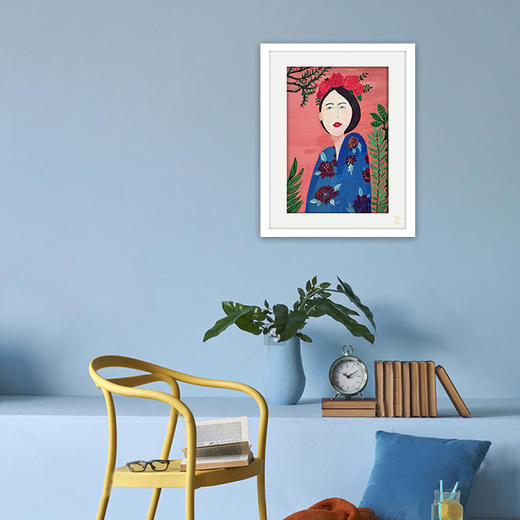 装饰画《流光一瞬》 金羽翼残障小艺术家手绘作品 复制画/原画 商品图1