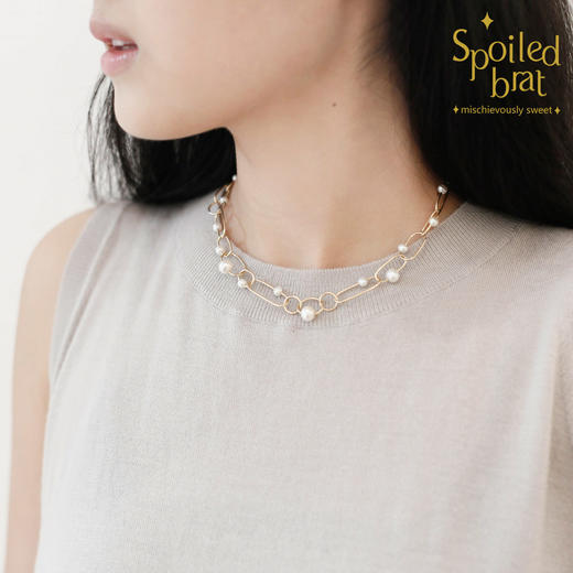 spoiledbrat jewelry人鱼之泪颈链 商品图0