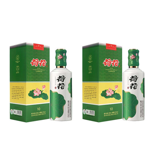 【推荐】国乡荷花 酱香型 53度 500ml*2 【双只装】 商品图0