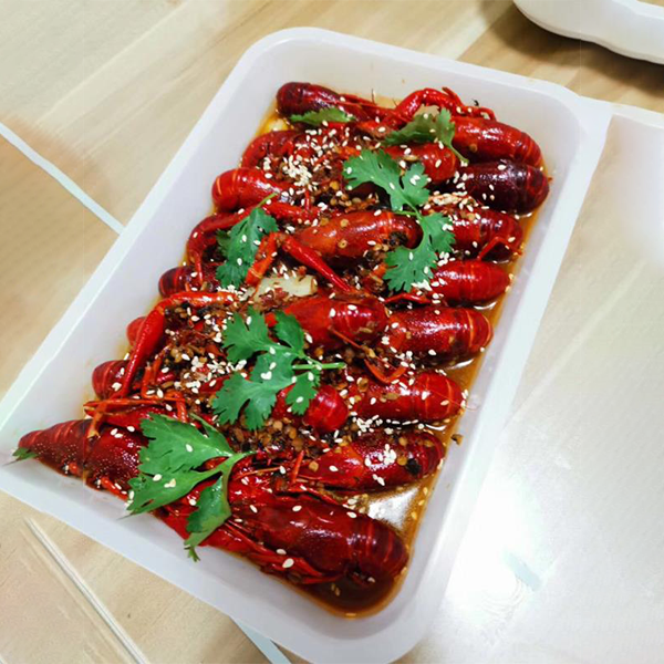 调味小龙虾 79元2盒，净含量750g