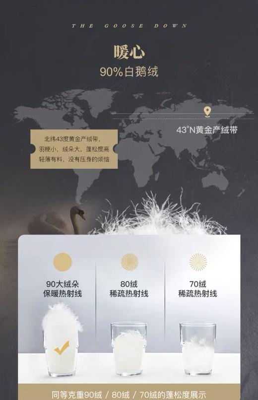 斯卡布罗90%鹅绒被（春夏款） 商品图1