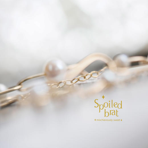 spoiledbrat jewelry人鱼之泪颈链 商品图2