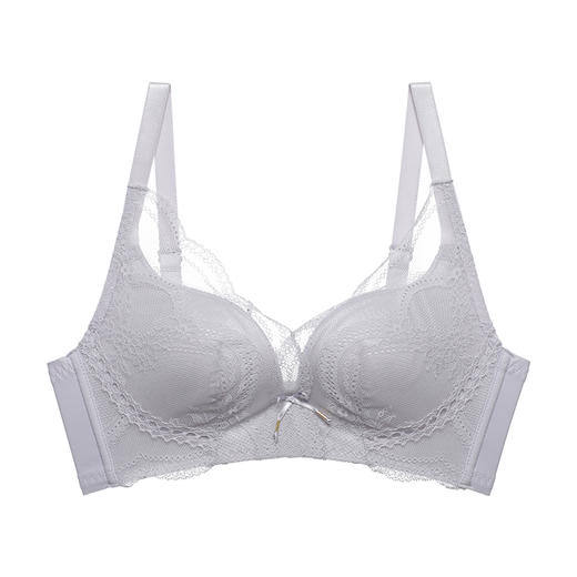 雅黛丽内衣女聚拢无钢圈舒适蕾丝性感薄杯文胸女士内衣YW9700A 商品图1