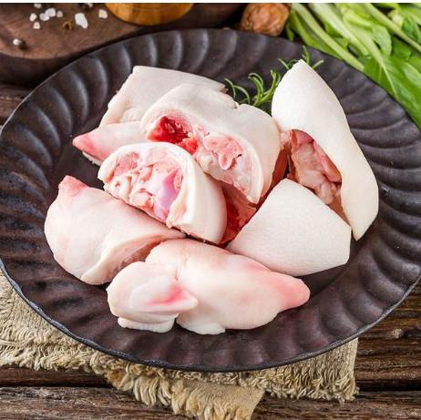 常州苏食冻切块带筋猪爪500克/份 商品图0