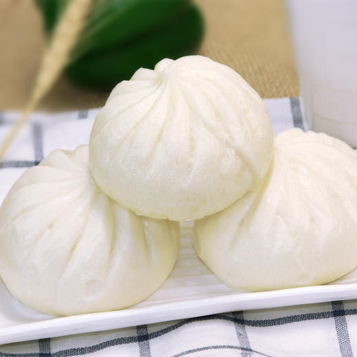 新鲜包子（肉包圆，素包长） 商品图0