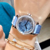 最新浅蓝配色 很美哦！萧邦CHOPARD快乐钻系列（原版开模）「小号30mm 」
历时一年多研发终于面世 商品缩略图1