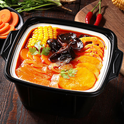 麻辣什蔬自热小火锅350gx3盒 便携自煮 随时享受 商品图4