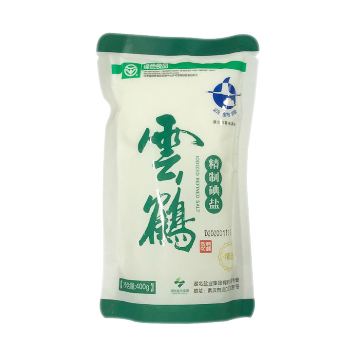 云鹤牌精制碘盐400g/袋