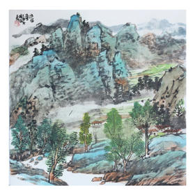 国画 幽居图