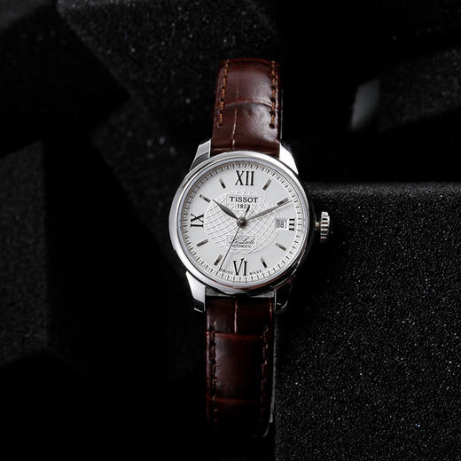【时计廊】天梭Tissot 瑞士手表 力洛克系列皮带机械女士手表T41.1.113.77 商品图2