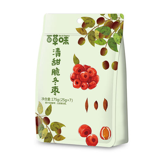 脆冬枣175g一口一口嘎嘣脆的香甜 商品图4