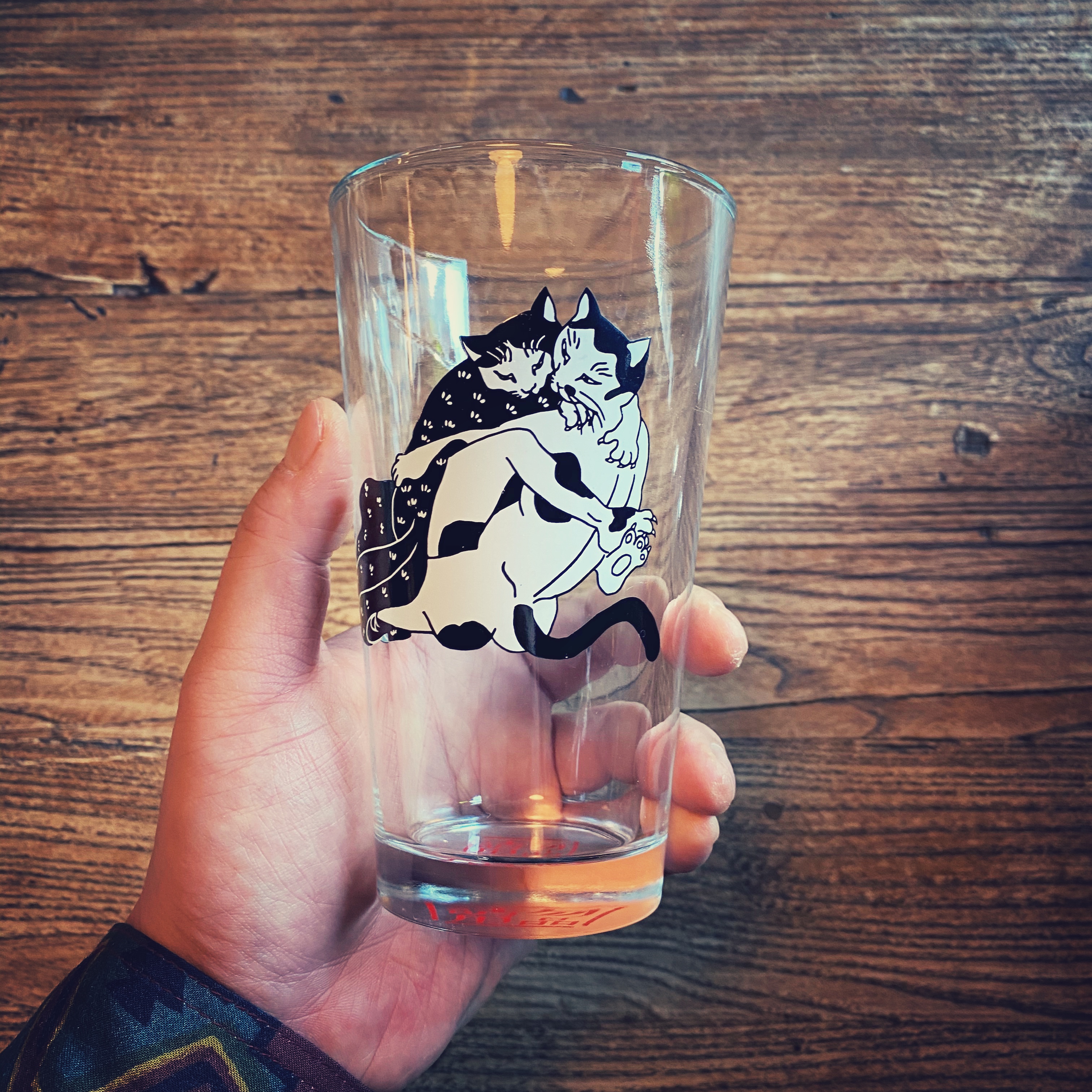 美式品脱杯「蜜汁兔子」插画版 5