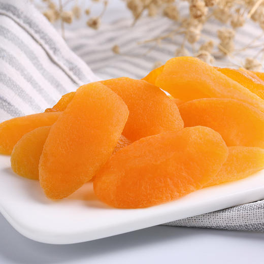 黄桃干100gx2袋 科学保留16%含水量，成就鲜嫩果肉 商品图2