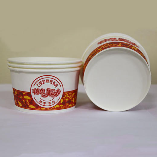 富强三号纸碗（50只/提） 商品图1