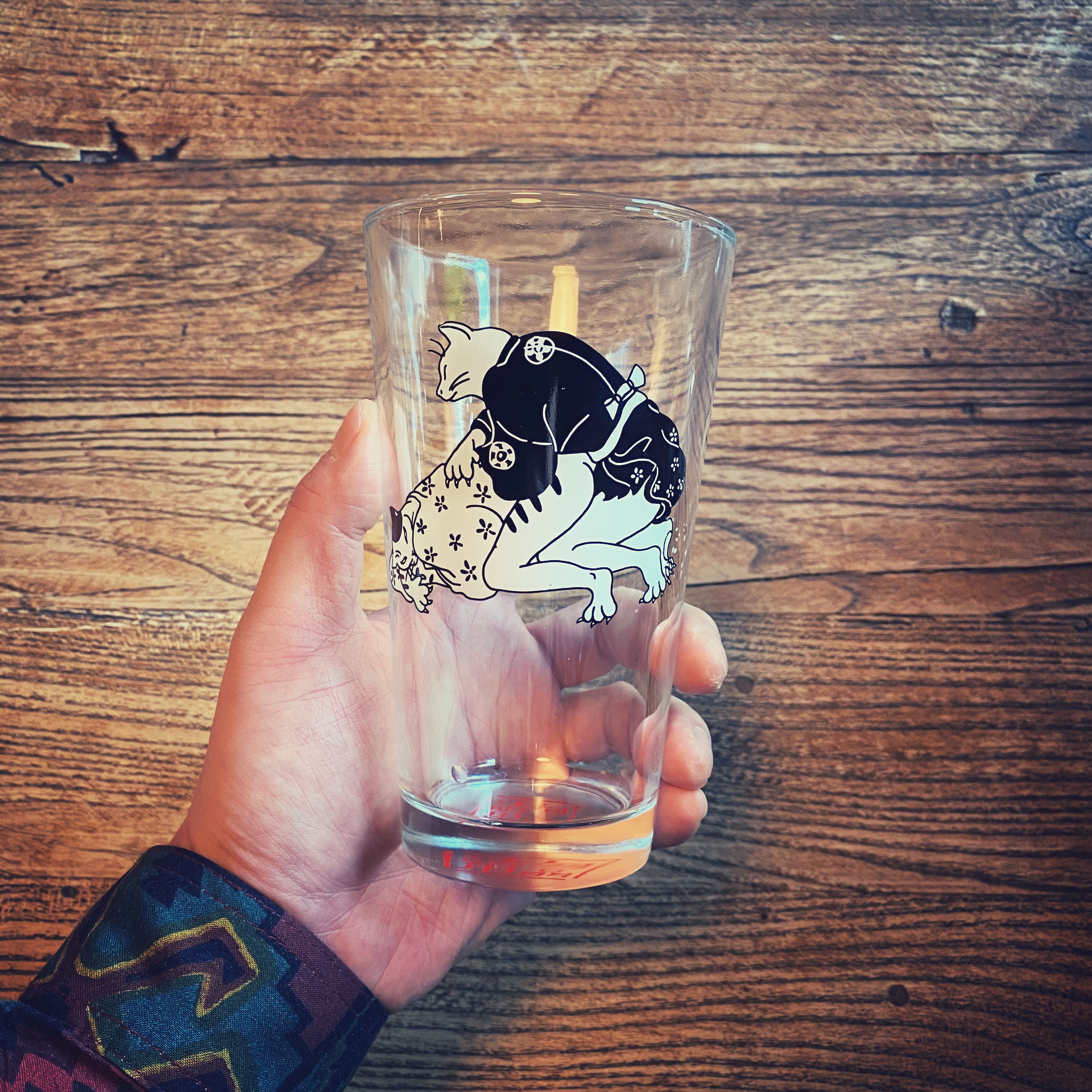 美式品脱杯「蜜汁兔子」插画版 3