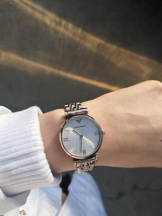 情人节礼物，阿玛尼女款手表石英表AR11059正品 商品图10