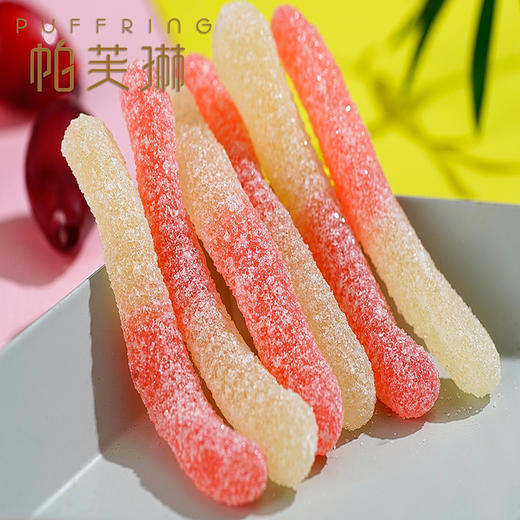 磨砂彩虫橡皮糖（满78免配送） 商品图0