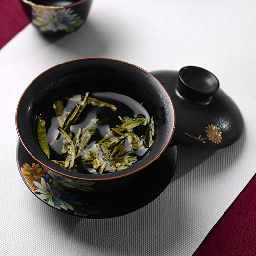 【成艺】【清雅凝香日式陶瓷盖碗】茶杯窑变铁锈釉家用功夫茶具三才盖碗茶碗泡茶碗 商品图3