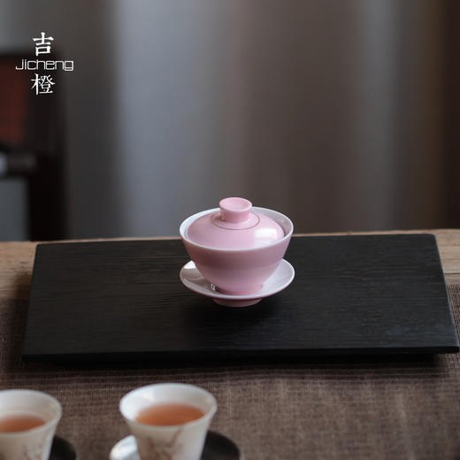 【盖碗/茶壶】吉橙三才盖碗单个小号加厚防烫家用功夫茶具小巧手抓壶100ML 商品图2
