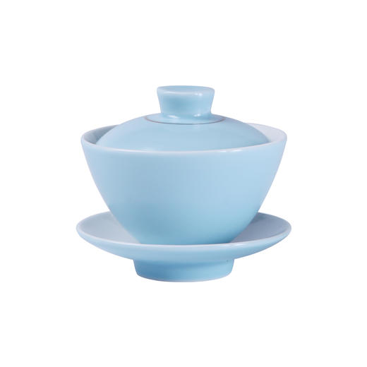 【盖碗/茶壶】吉橙三才盖碗单个小号加厚防烫家用功夫茶具小巧手抓壶100ML 商品图4