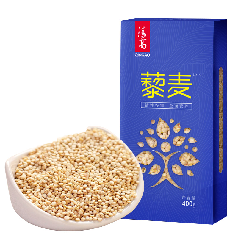 【清高食坊】雁门清高 白藜麦 山西忻州藜麦藜麦米 400g*3五谷杂粮