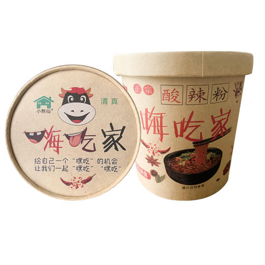 优选新品|正宗嗨吃家网红酸辣粉正宗纯红薯粉6桶装整箱网红速食酸辣爽口 劲道味香  久泡不浓 纯红薯粉条 商品图4