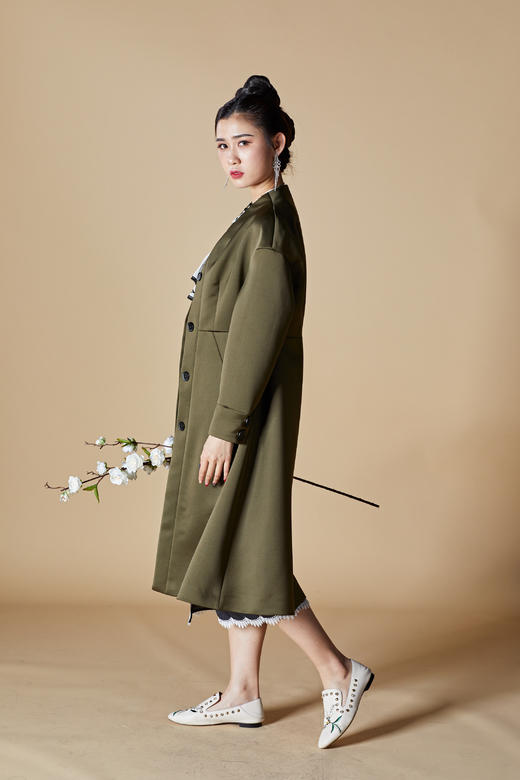 1D8032--风衣--翠竹草虫图--君子花--斐聆赋 商品图4