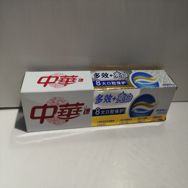 中华多效 亮白清新薄荷味牙膏(2014)90g