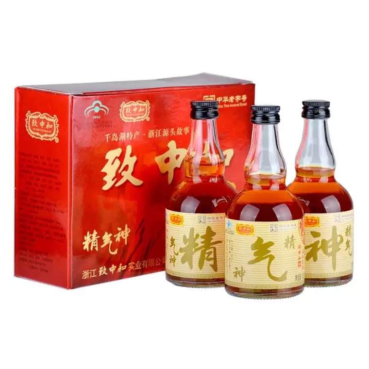 致中和精气神五加皮酒128ml*3