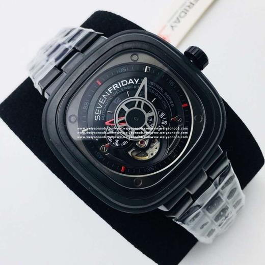 SV七个星期五，原装316L不锈钢表带，市场最高版本，男士腕表，自动机械机芯，钢表带+送皮表带，密底。 商品图3