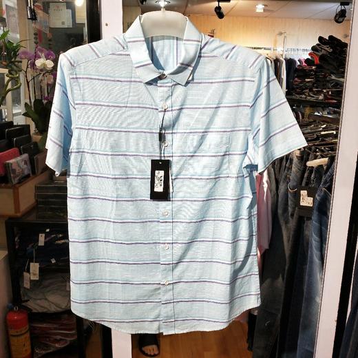 上男短袖衬衫9251-B01 商品图0